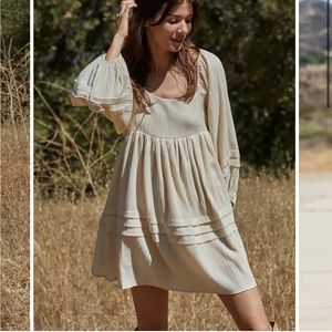 DAYDREAM WIDE DRESS - CREAM